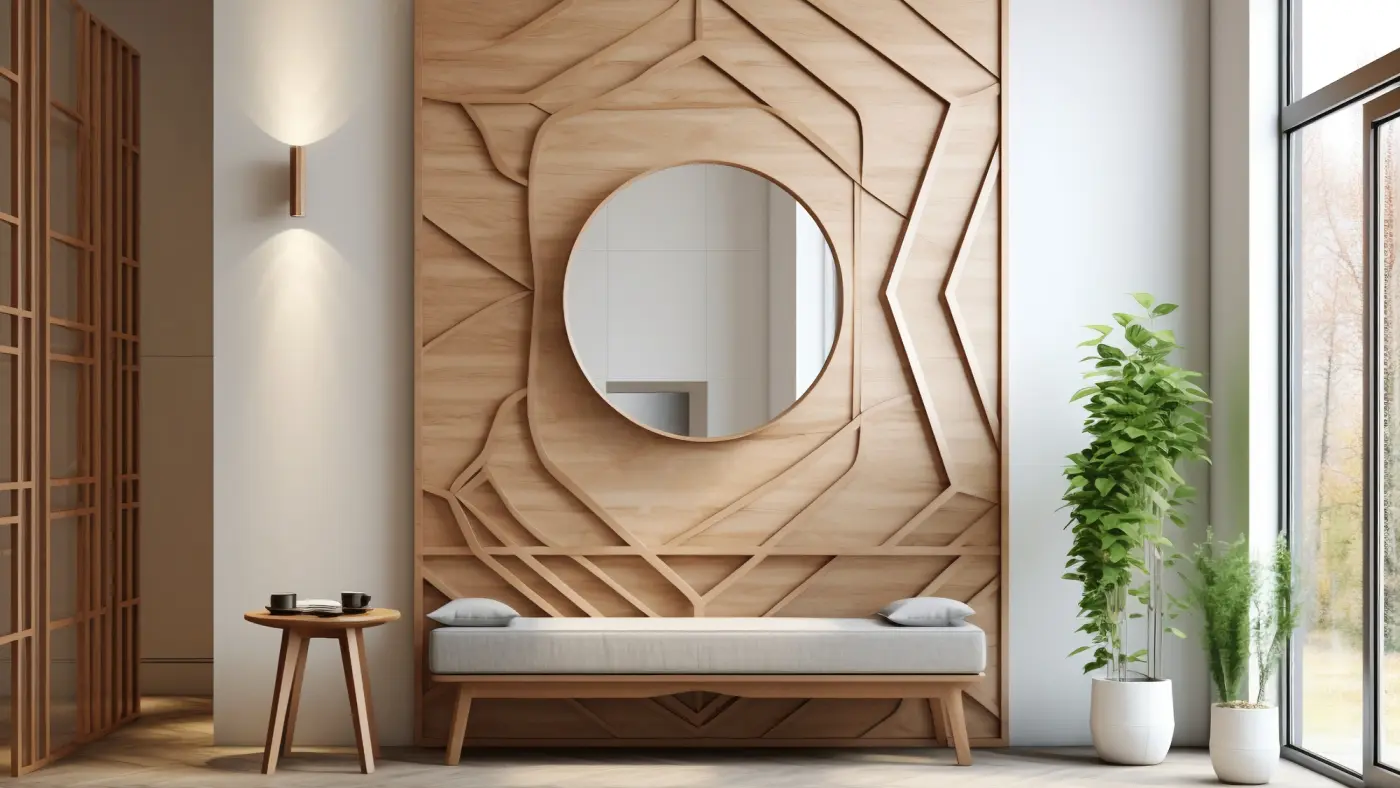 modern interior plywood