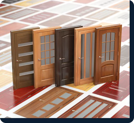 Wooden doors manufactures in South India