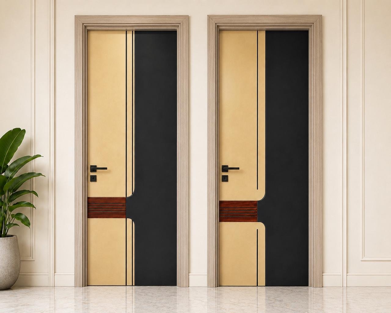 5D WPC Printed Doors